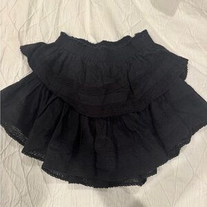 Black Loveshackfancy Skirt